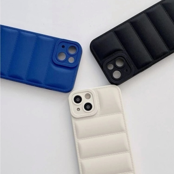 ⚠️Clearance🫧iPhone 14/Pro/Pro Max/Plus 3pcs Puffer iPhone Case Brand New - Picture 2 of 4